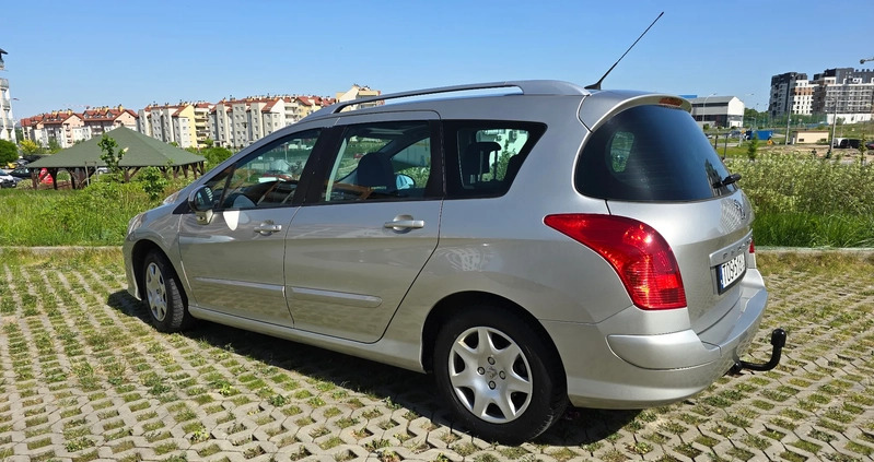 Peugeot 308 cena 13950 przebieg: 249000, rok produkcji 2008 z Rzeszów małe 137